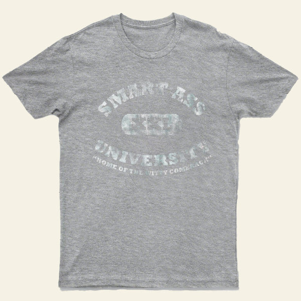 Smart Ass University T-Shirt Funny College T-Shirt
