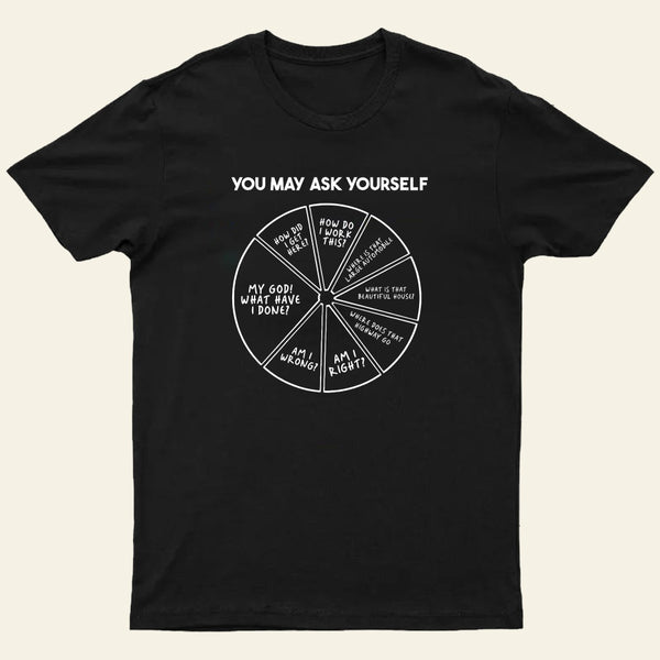 You May Ask Yourself Entrageek T-Shirt