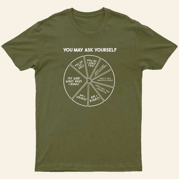 You May Ask Yourself Entrageek T-Shirt