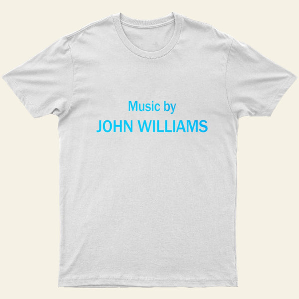 Music By John Williams Entrageek T-Shirt
