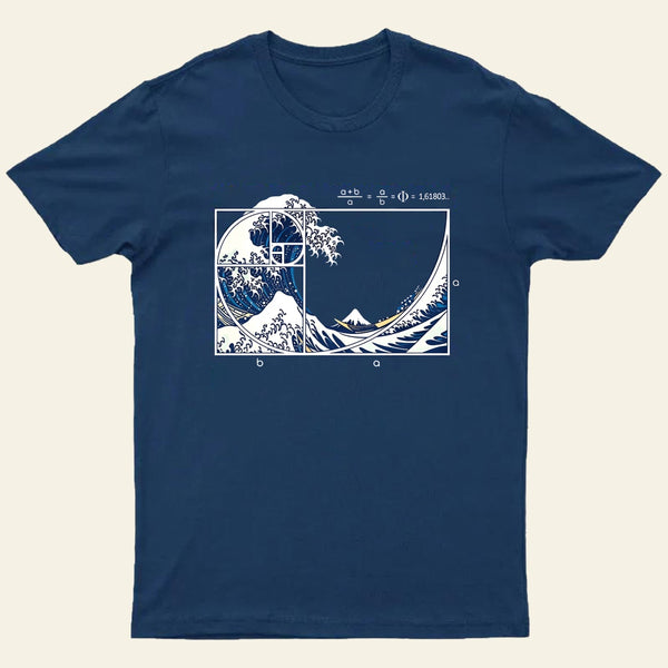 The Great Fibonacci Wave T-Shirt