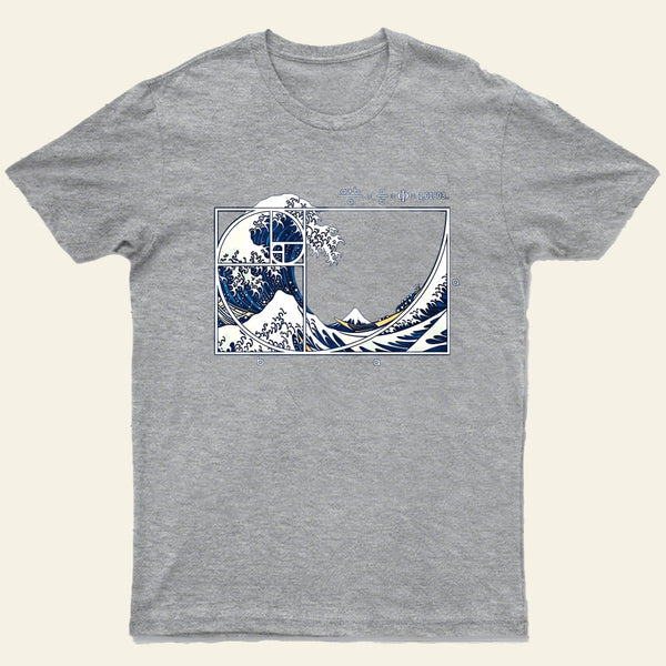 The Great Fibonacci Wave T-Shirt
