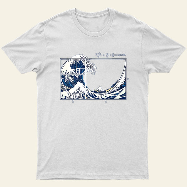 The Great Fibonacci Wave T-Shirt