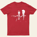 Beavis And Butthead Pulp Fiction Nerd T-Shirt