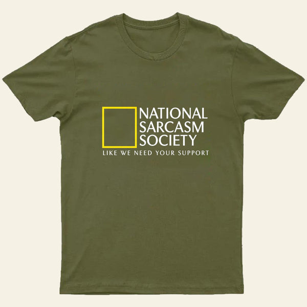National Sarcasm Society T-Shirt