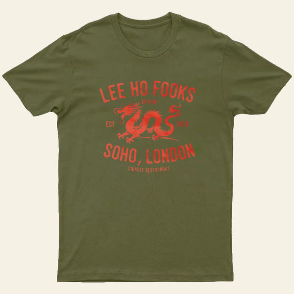Lee Ho Fooks Vintage Resto Entrageek T-Shirt