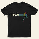 Retro Nasa Voyager Spacecraft T-Shirt