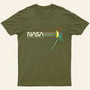 Retro Nasa Voyager Spacecraft T-Shirt