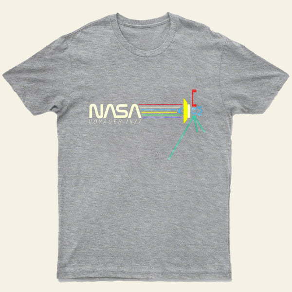 Retro Nasa Voyager Spacecraft T-Shirt