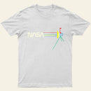 Retro Nasa Voyager Spacecraft T-Shirt