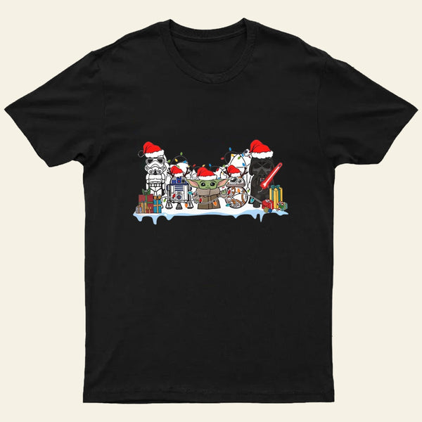 Entrageek Friends Star Wars Christmas T-Shirt