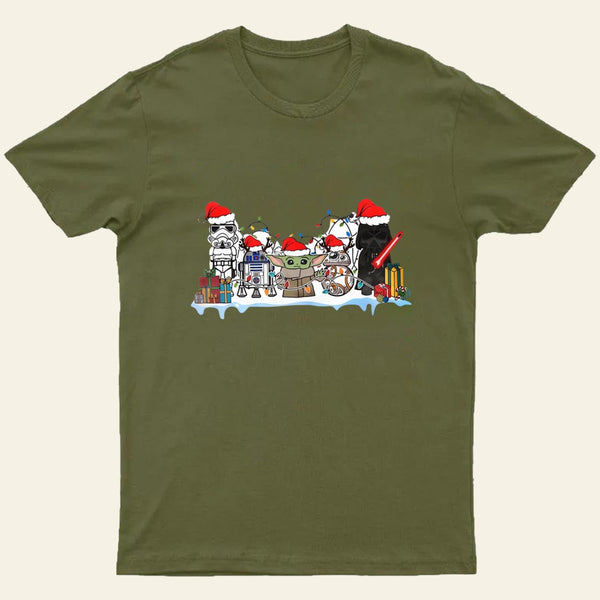 Entrageek Friends Star Wars Christmas T-Shirt