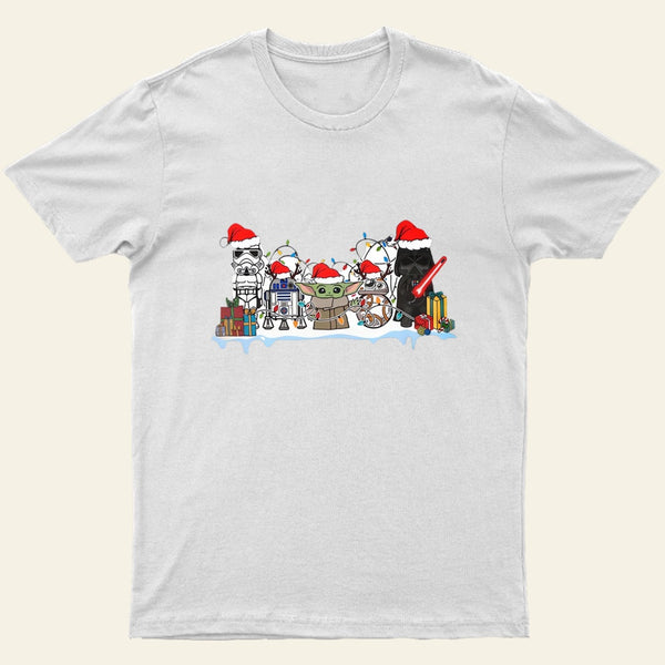 Entrageek Friends Star Wars Christmas T-Shirt