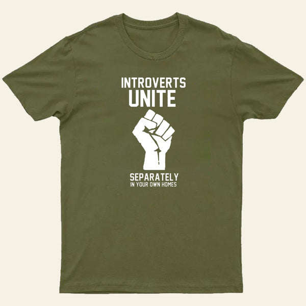 Introverts Unite Entrageek T-Shirt
