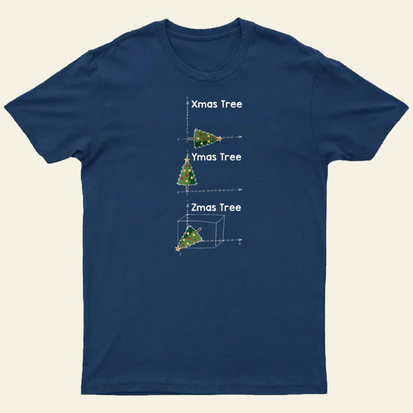 Math Christmas Tree T-Shirt