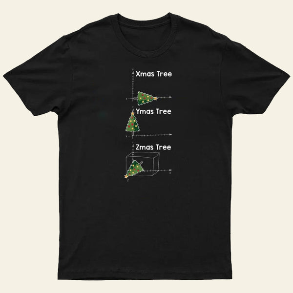 Math Christmas Tree T-Shirt