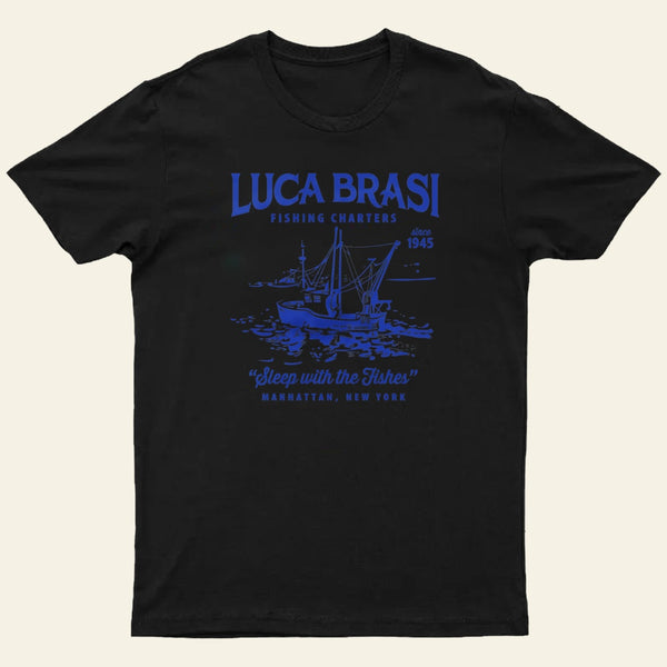 Luca Brasi Fishing Charters Entrageek T-Shirt