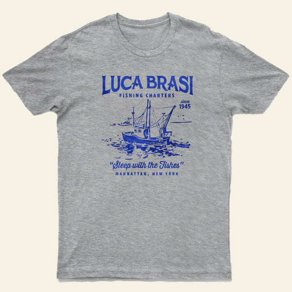 Luca Brasi Fishing Charters Entrageek T-Shirt