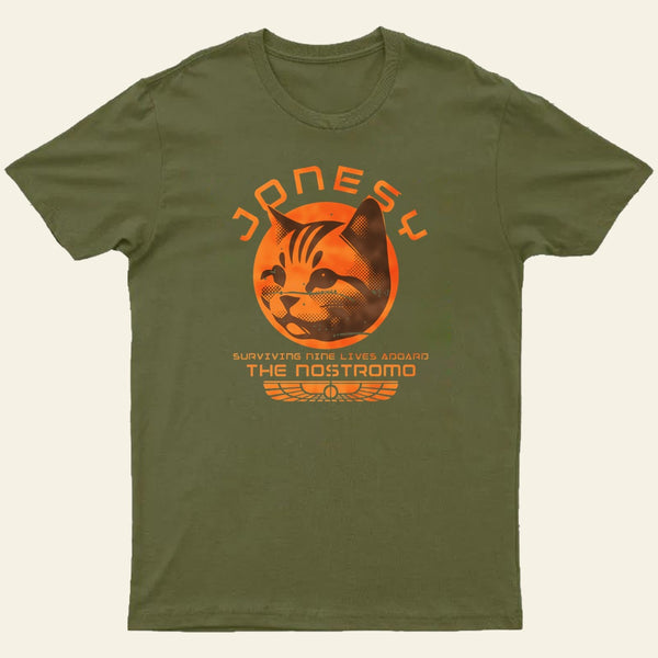 Jonesy Surviving Nine Lives Aboard The Nostromo Entrageek T-Shirt