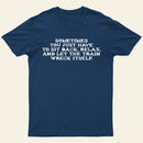 Let The Train Wreck Itself T-Shirt