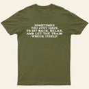 Let The Train Wreck Itself T-Shirt