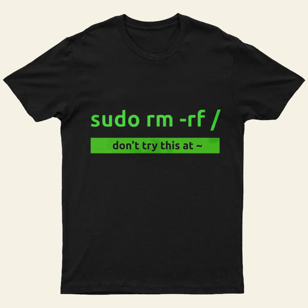 Sudo Linux Programming Command Nerd T-Shirt