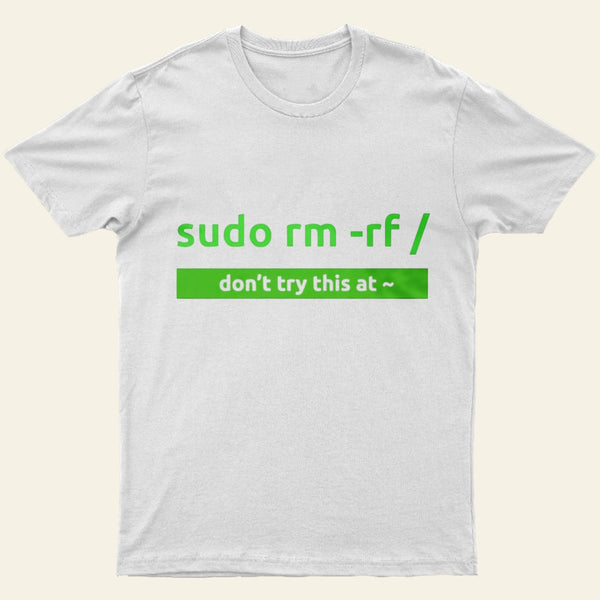 Sudo Linux Programming Command Nerd T-Shirt