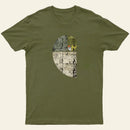 Distressed Fibonacci Spiral T-Shirt