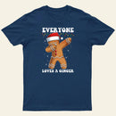 Gingerbread Dabbing Dance Christmas T-Shirt