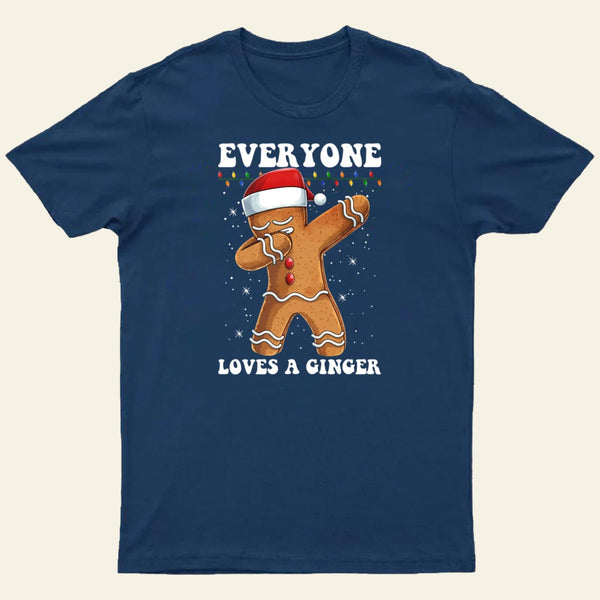 Gingerbread Dabbing Dance Christmas T-Shirt