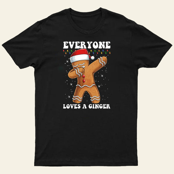 Gingerbread Dabbing Dance Christmas T-Shirt