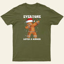 Gingerbread Dabbing Dance Christmas T-Shirt