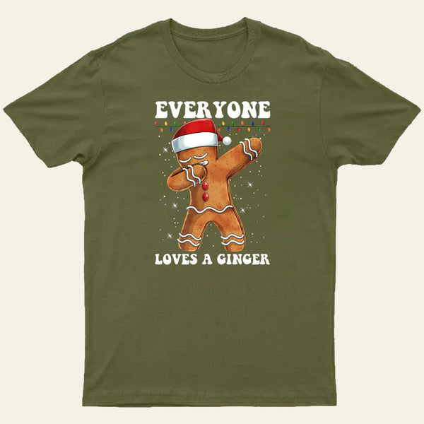 Gingerbread Dabbing Dance Christmas T-Shirt