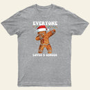 Gingerbread Dabbing Dance Christmas T-Shirt
