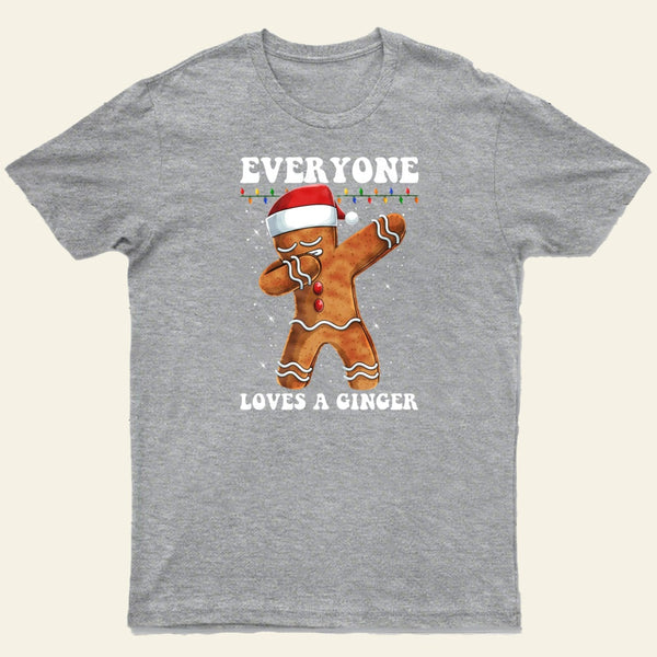 Gingerbread Dabbing Dance Christmas T-Shirt