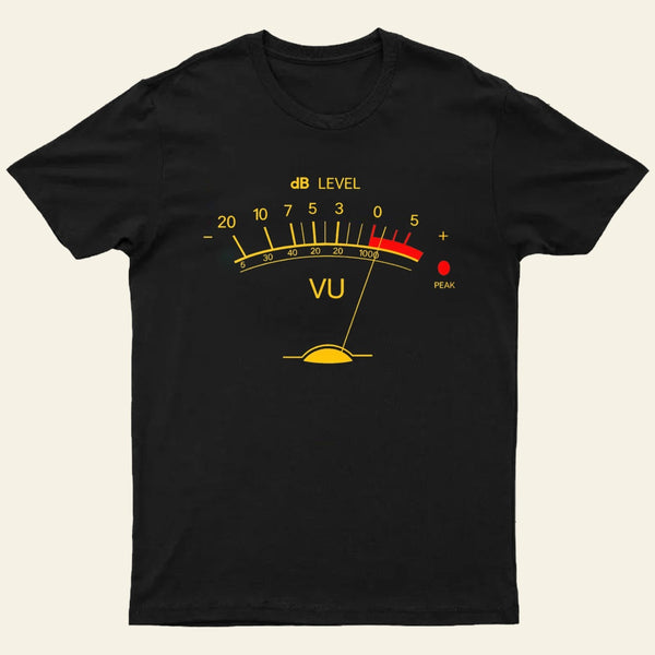 Volume Vu Meter Vintage T-Shirt