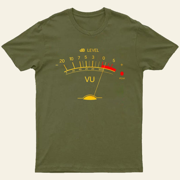 Volume Vu Meter Vintage T-Shirt