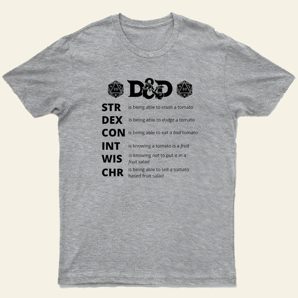 Dungeons And Dragons Gift Entrageek T-Shirt