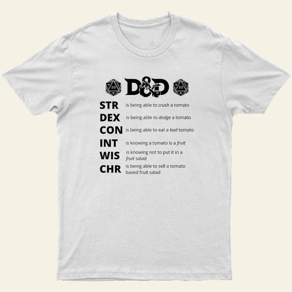 Dungeons And Dragons Gift Entrageek T-Shirt