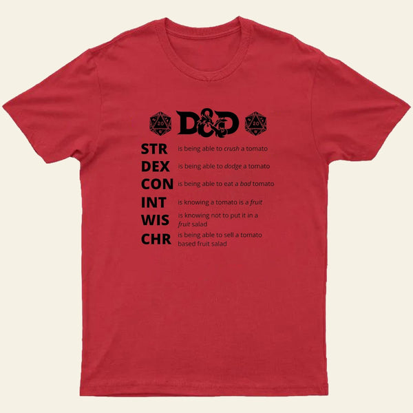 Dungeons And Dragons Gift Entrageek T-Shirt