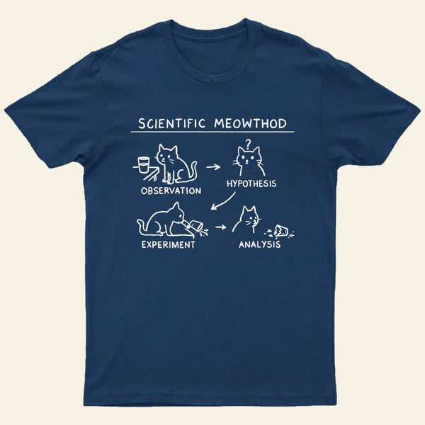 Scientific Meowthod Entrageek T-Shirt