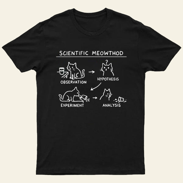 Scientific Meowthod Entrageek T-Shirt