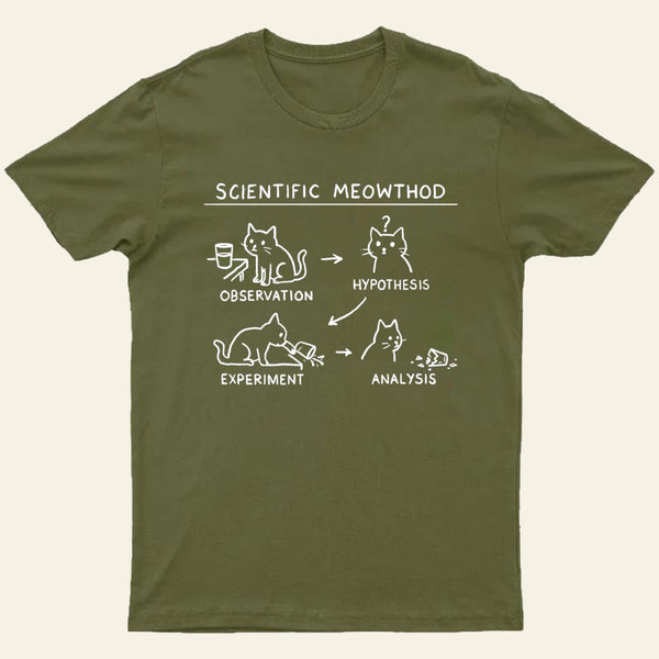Scientific Meowthod Entrageek T-Shirt