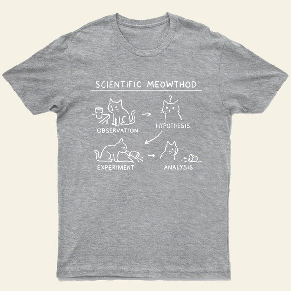 Scientific Meowthod Entrageek T-Shirt