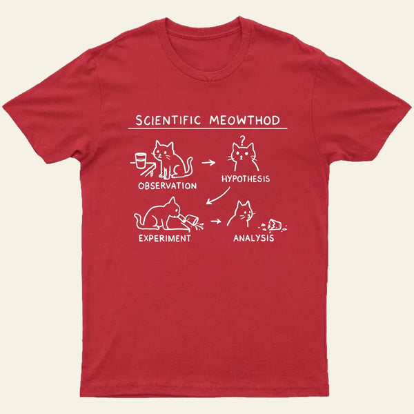 Scientific Meowthod Entrageek T-Shirt