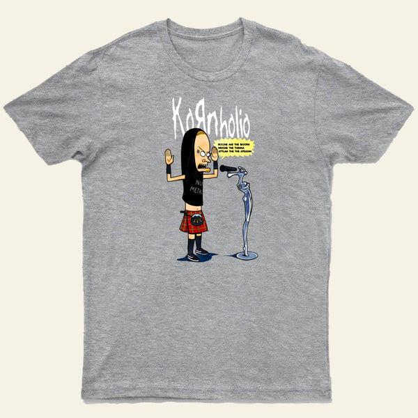 Nu Metal Rock Band Cartoon Parody T-Shirt