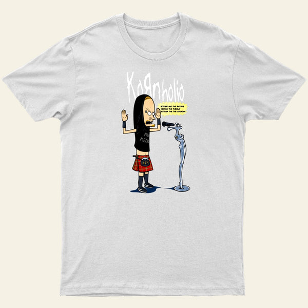 Nu Metal Rock Band Cartoon Parody T-Shirt