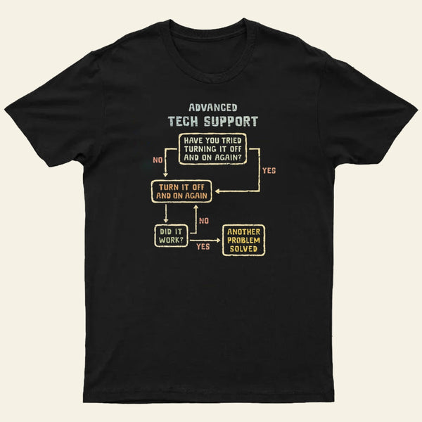 Turn It Off And On Again Entrageek T-Shirt