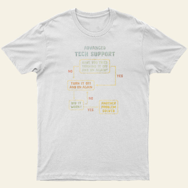 Turn It Off And On Again Entrageek T-Shirt