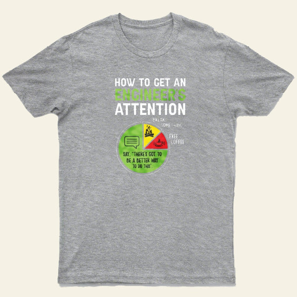 An Engineer Guide To Attention Entrageek T-Shirt